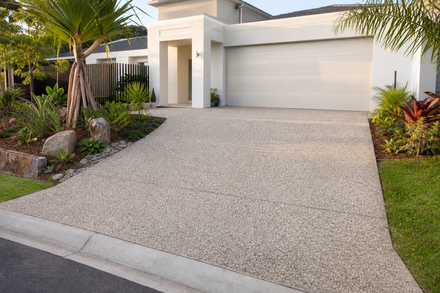 Exposed Aggregate Concreting